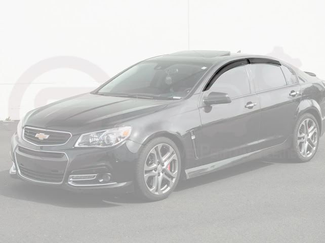 2014-2017 Chevy SS Tape On Style Side Vents Window Visors Rain Guards